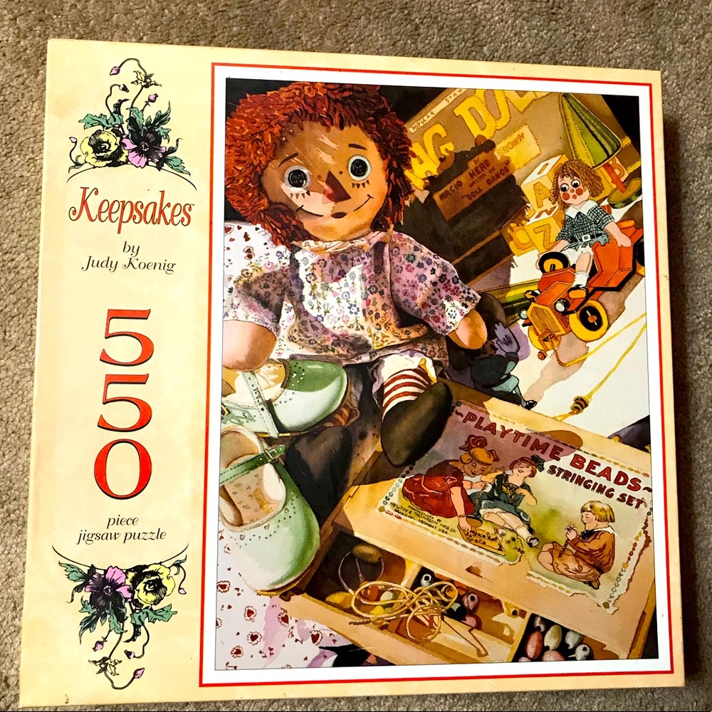 Vintage Jigsaw Puzzle Keepsakes by Judy Koeing